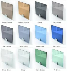 bảng màu tấm poly lấy sáng
